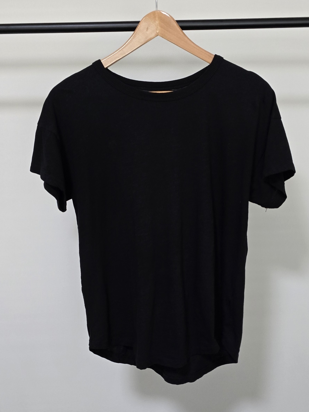 Madewell Black Short Sleeve Crewneck Tee